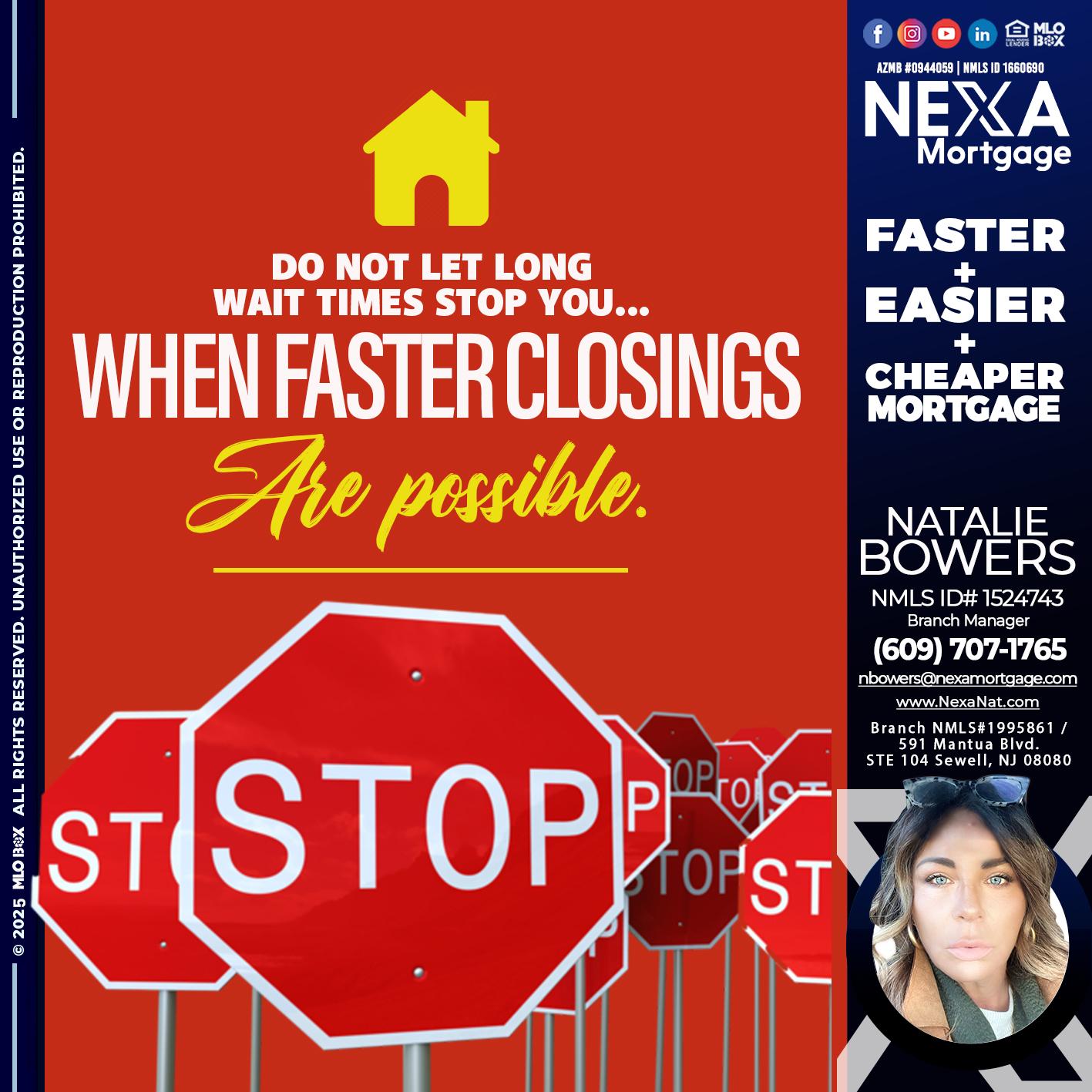 DO NOT LET - Natalie Bowers -Branch Manager