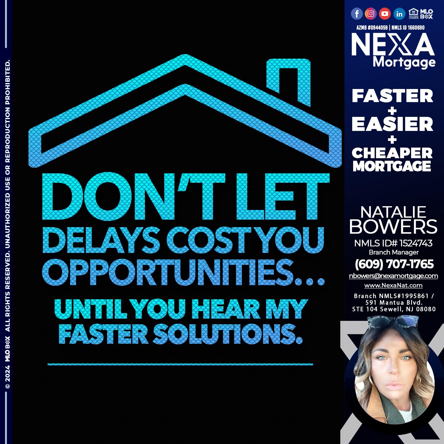 DO NOT LET - Natalie Bowers -Branch Manager