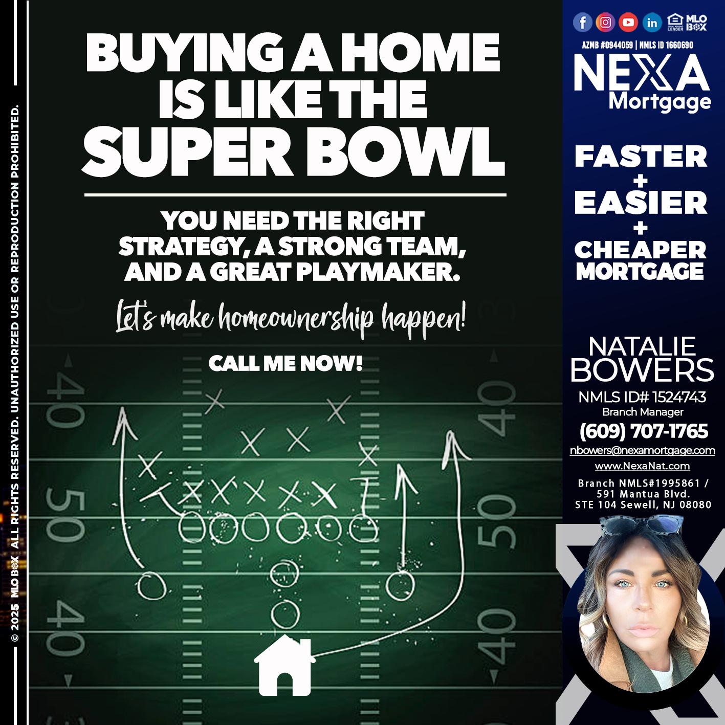 BUYING A HOME - Natalie Bowers -Branch Manager
