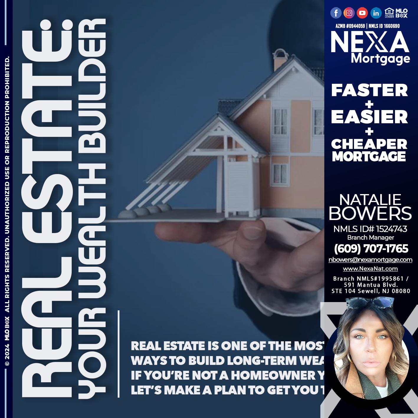 REAL ESTATE - Natalie Bowers -Branch Manager