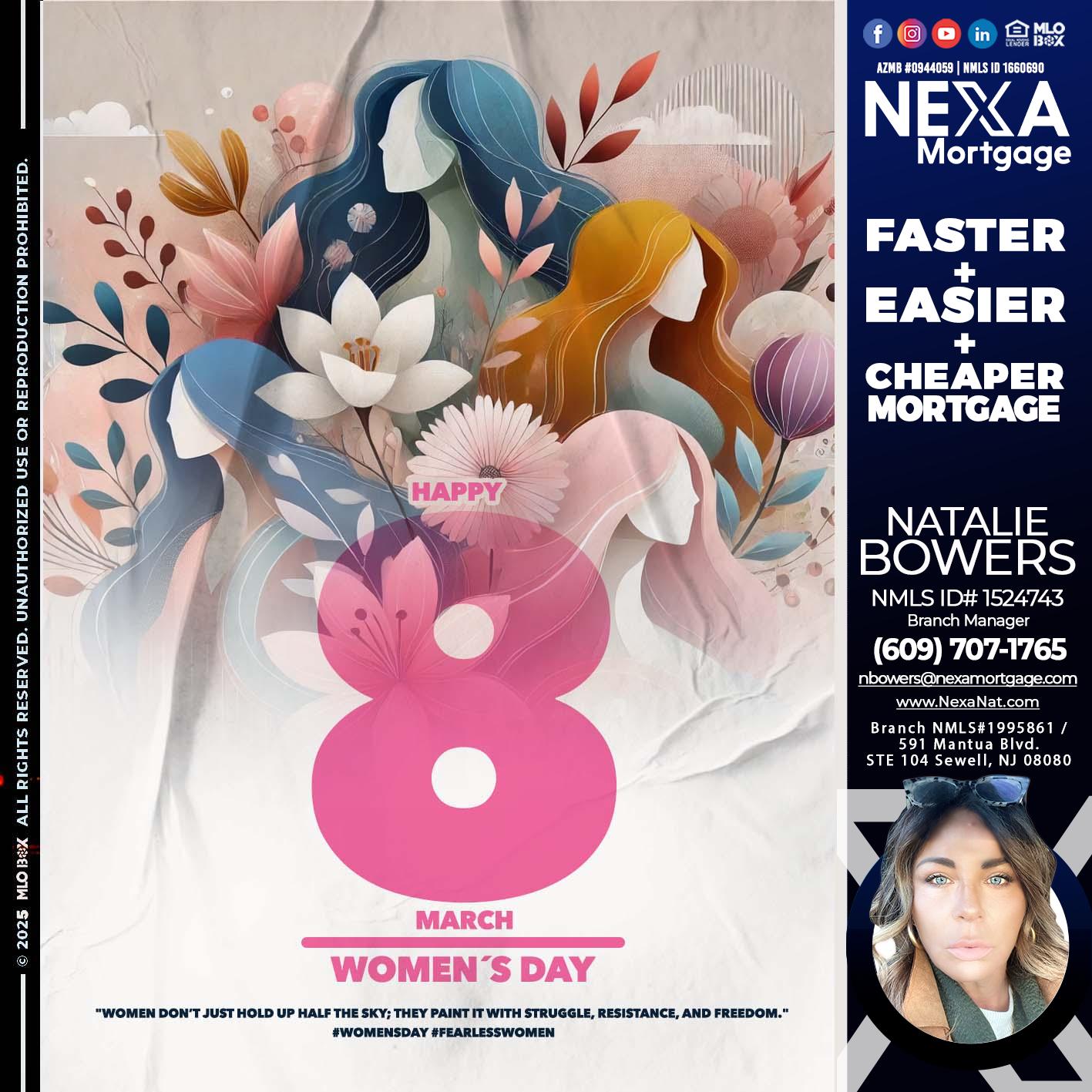 WOMEN´S DAY - Natalie Bowers -Branch Manager