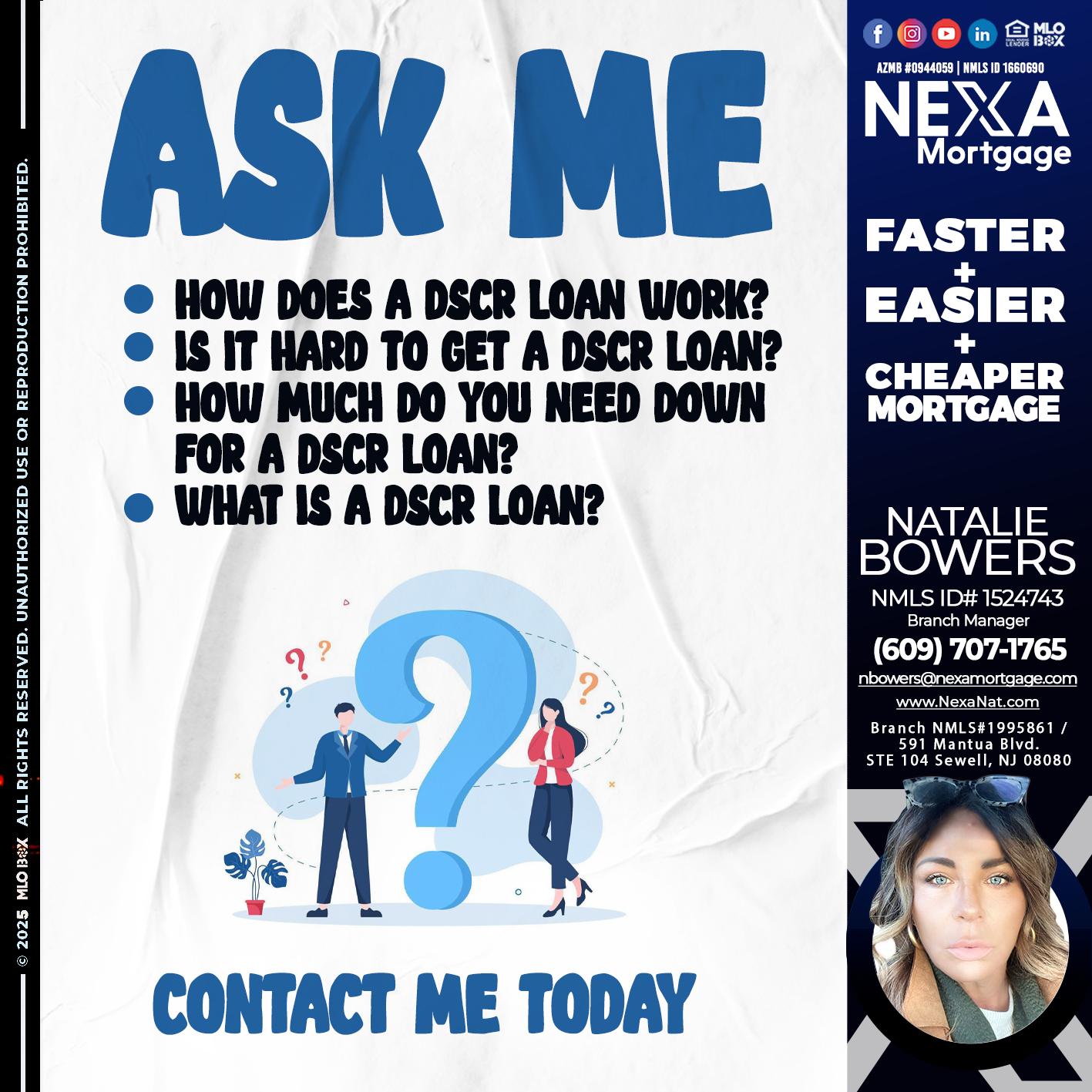 ASK ME - Natalie Bowers -Branch Manager