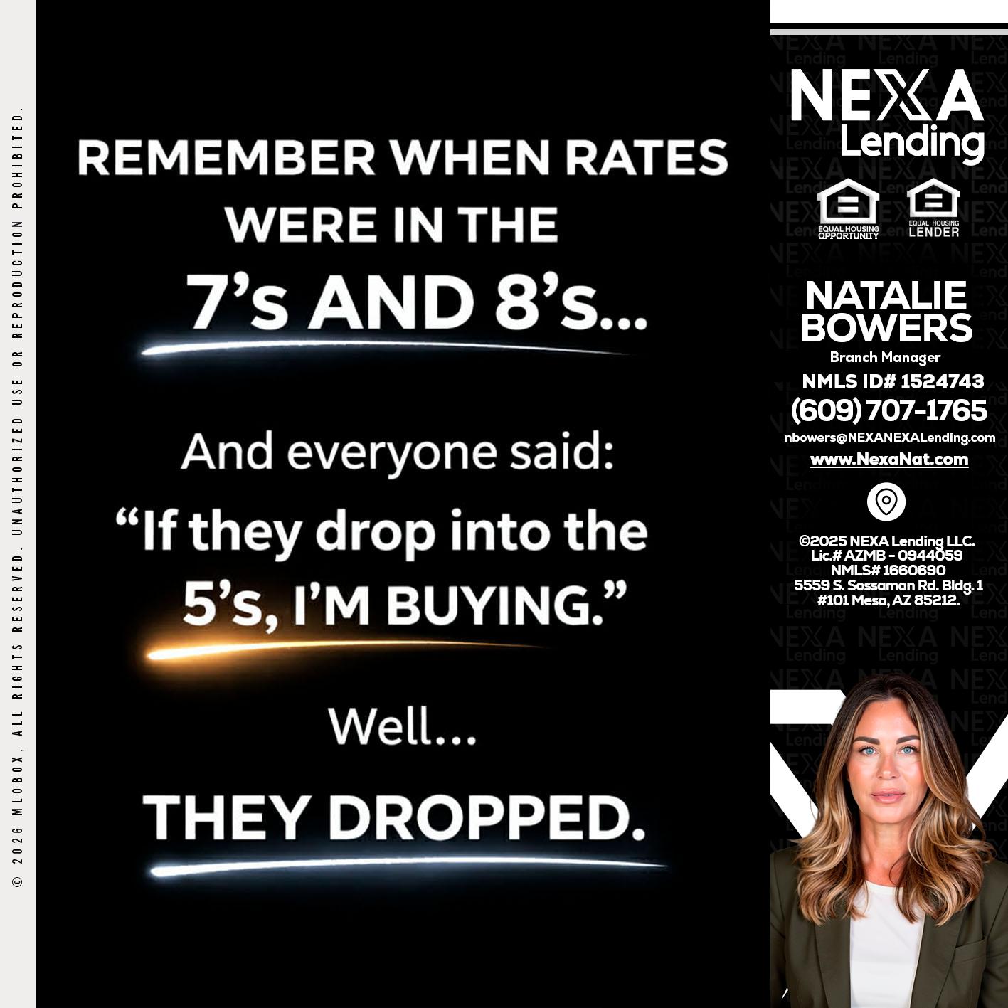 REMEMBER WHEN - Natalie Bowers -Branch Manager