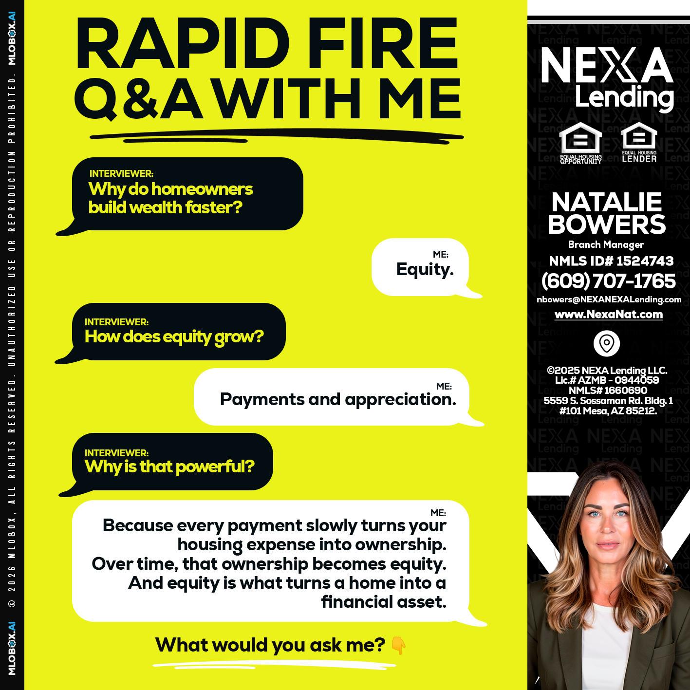 RAPID FIRE Q&A - Natalie Bowers -Branch Manager