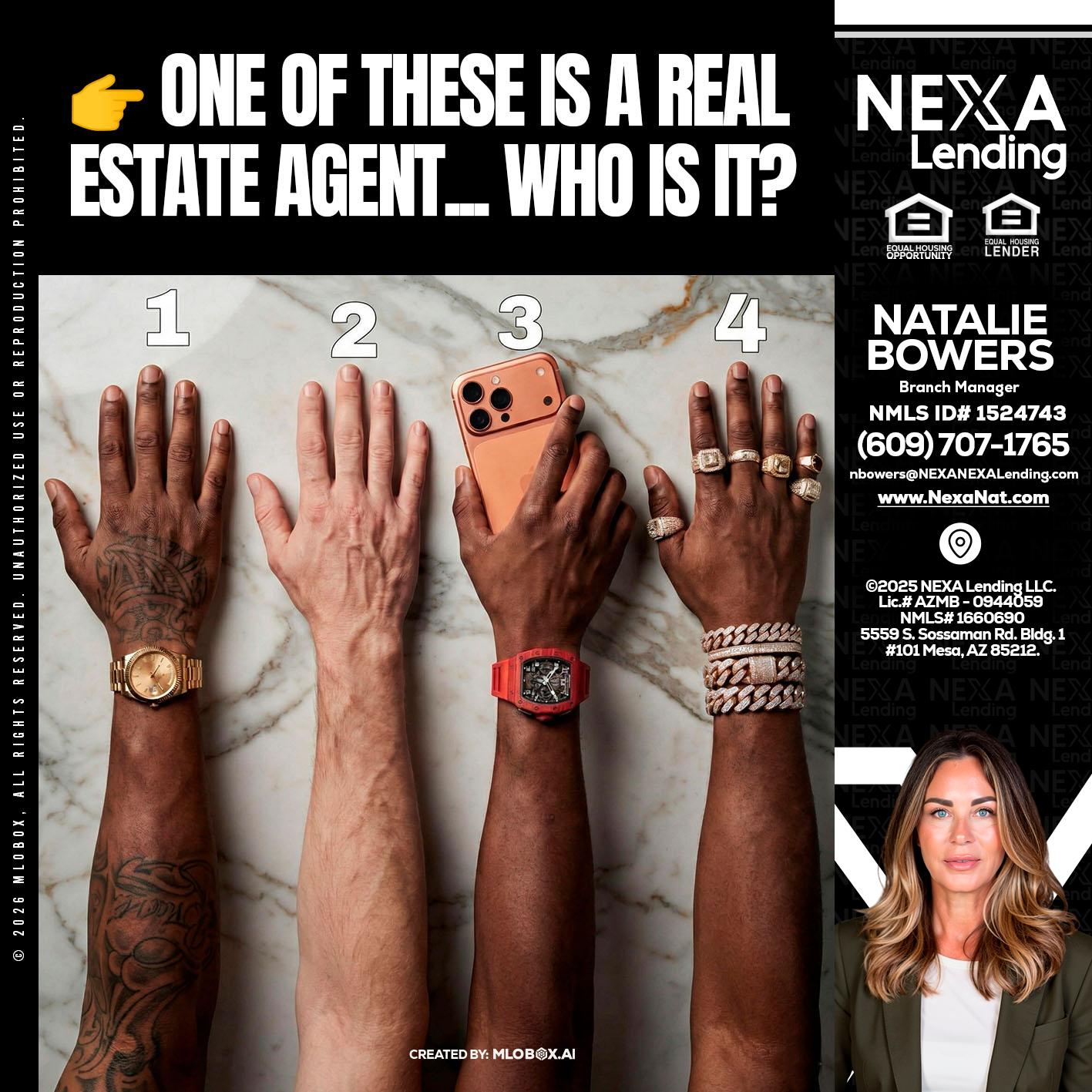 ONE OF THESE - Natalie Bowers -Branch Manager