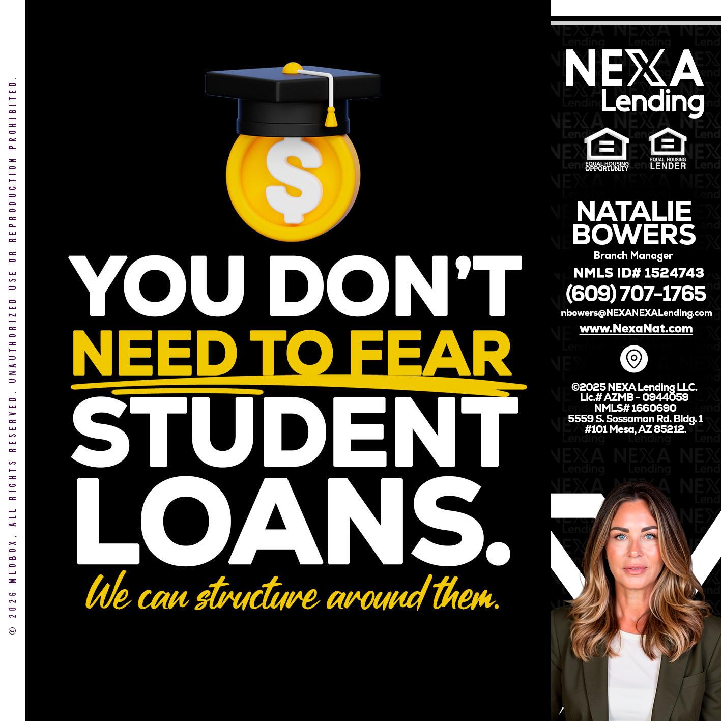 YOU DONT NEED - Natalie Bowers -Branch Manager