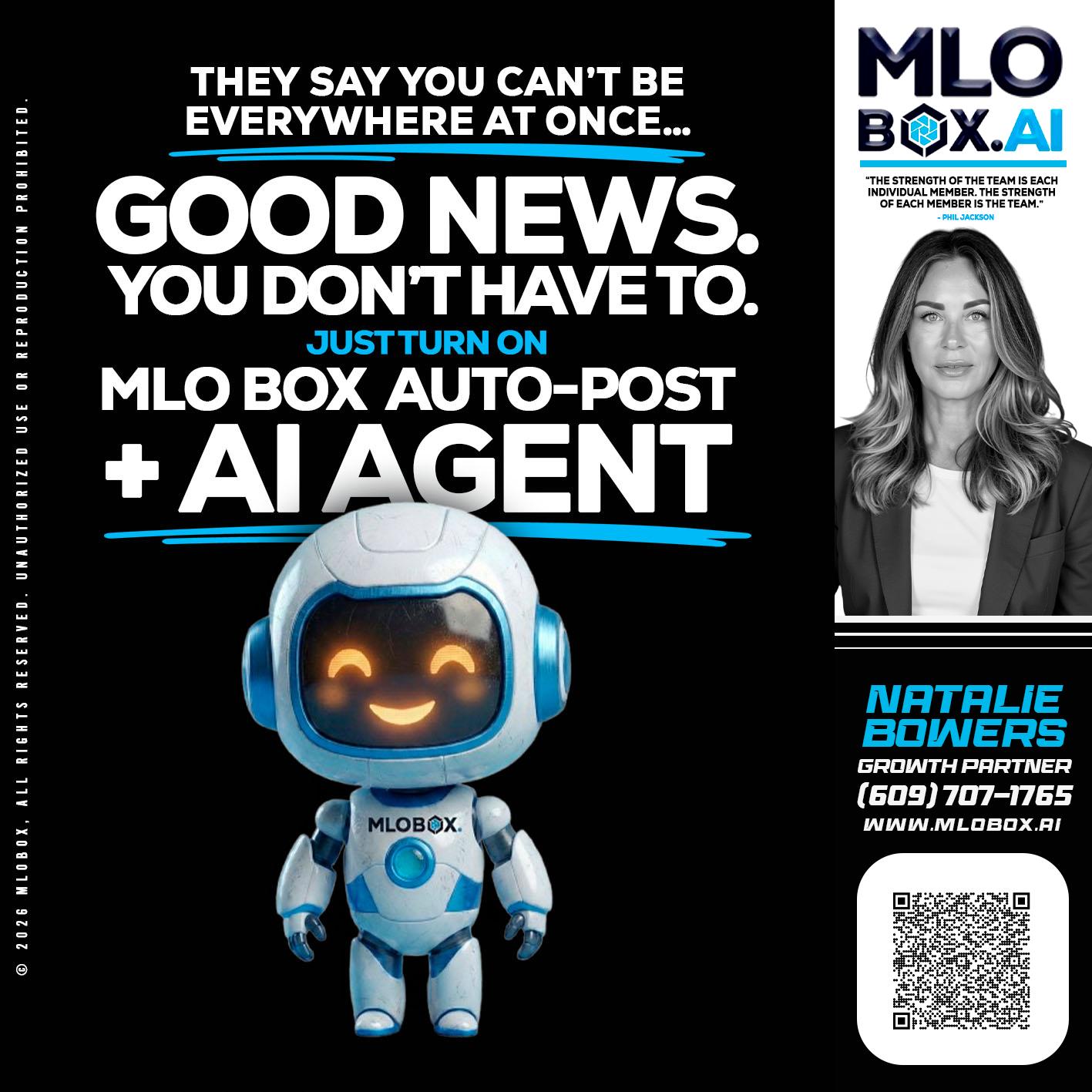GOOD NEWS - Natalie Bowers -Branch Manager