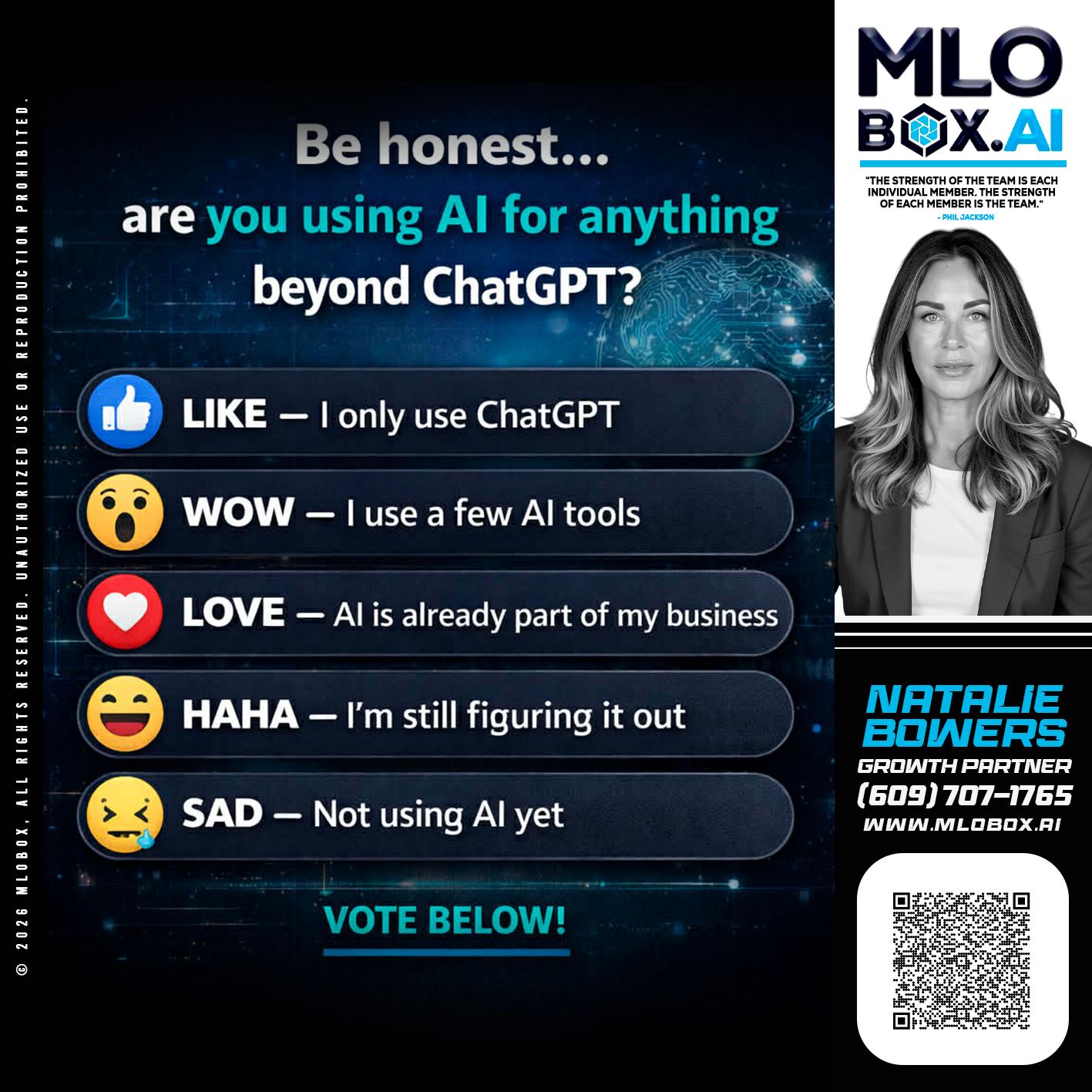 BE HONEST - Natalie Bowers -Branch Manager