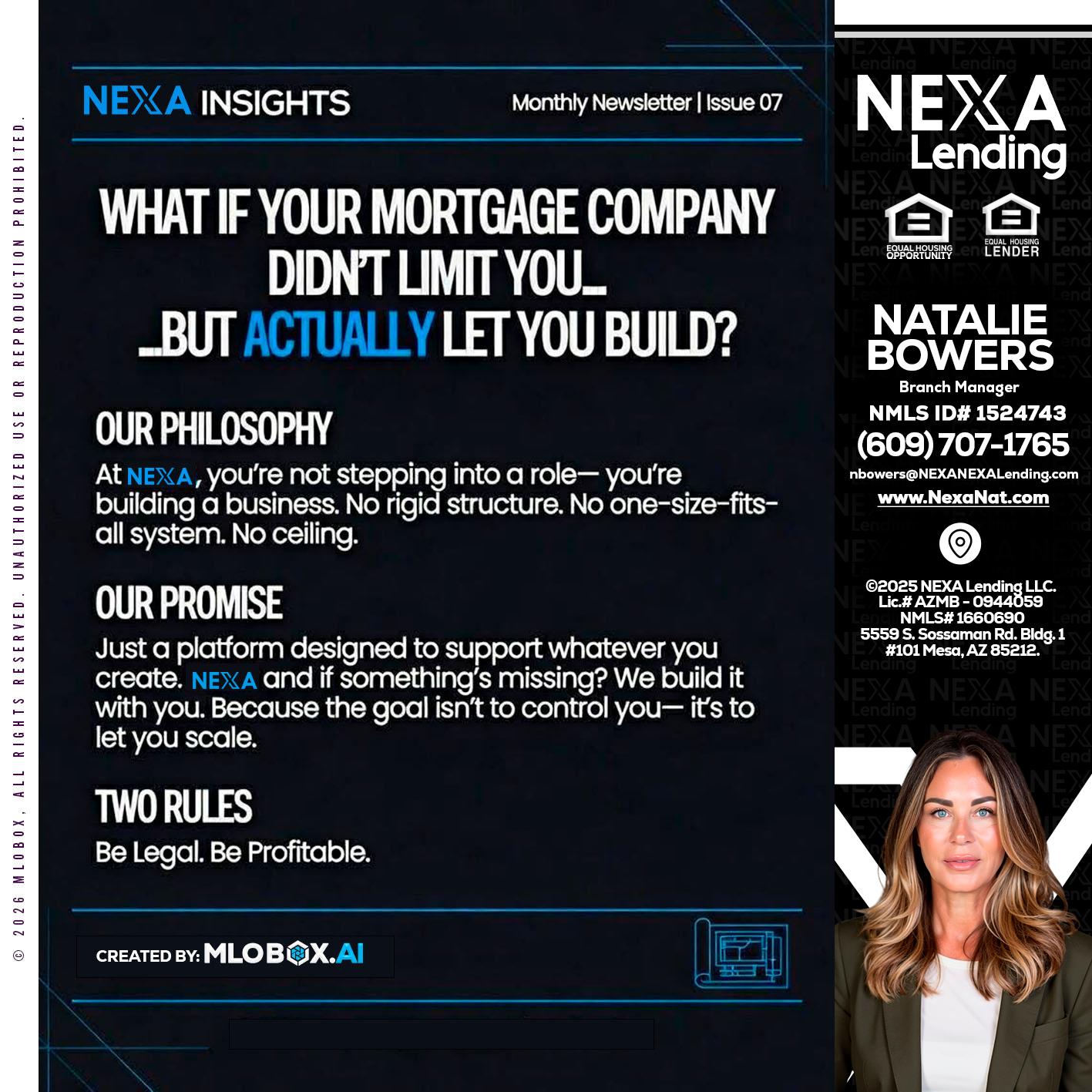 NEXA INSIGHTS - Natalie Bowers -Branch Manager