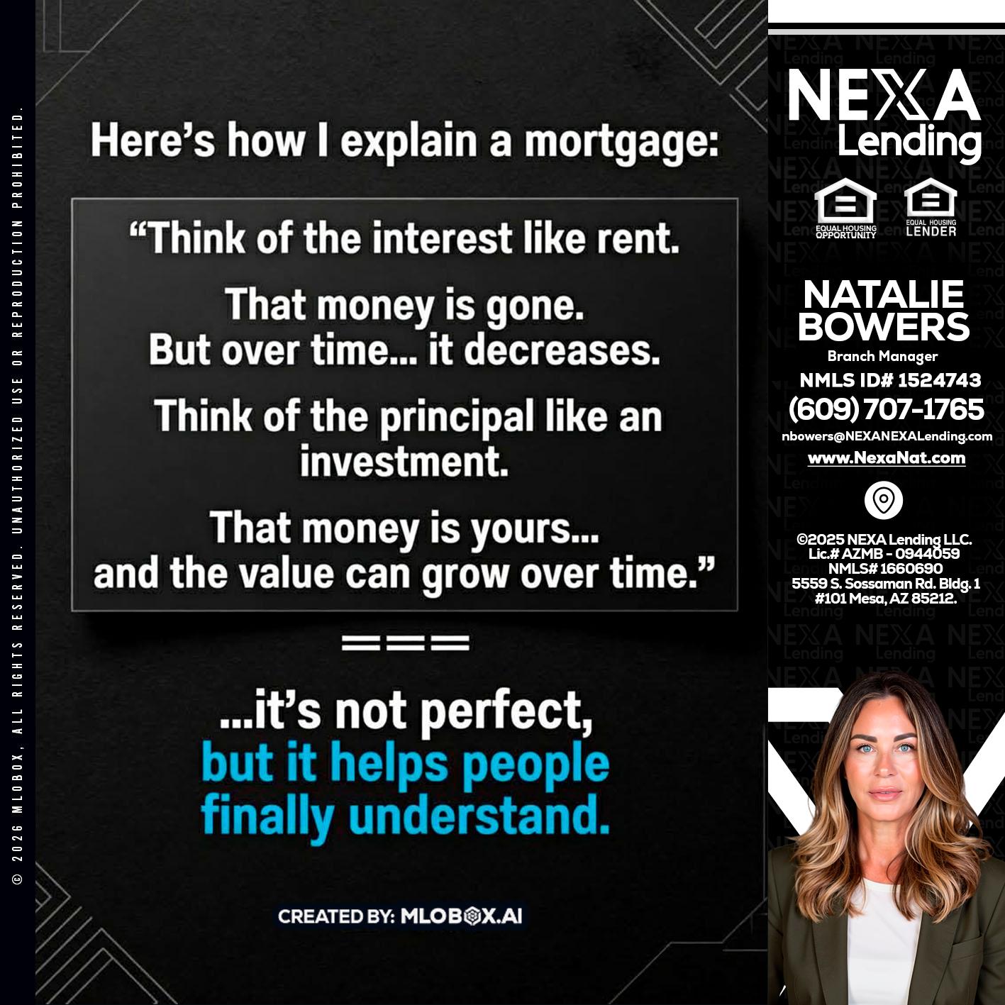 HERES NOW - Natalie Bowers -Branch Manager