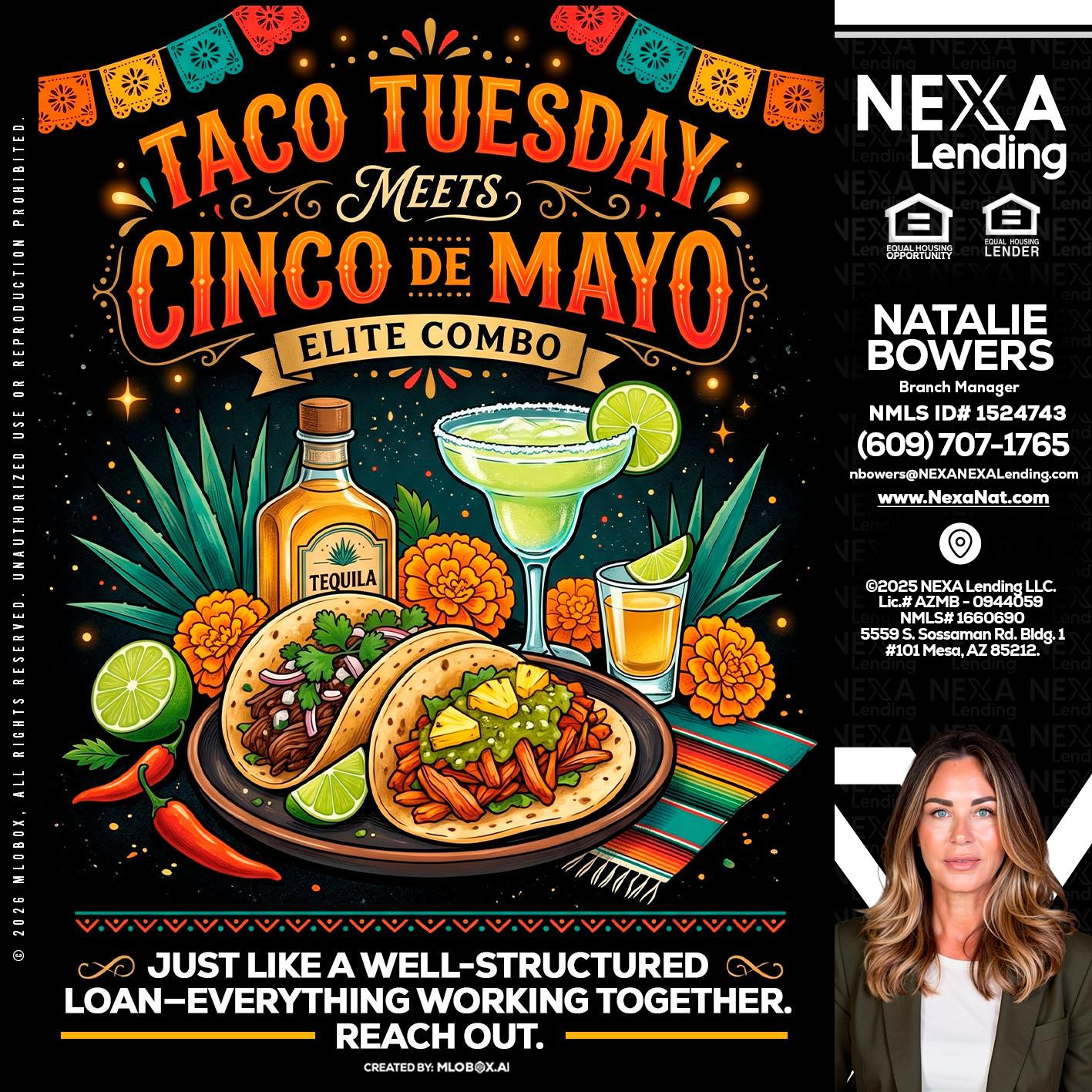 TACO TUESDAY - Natalie Bowers -Branch Manager