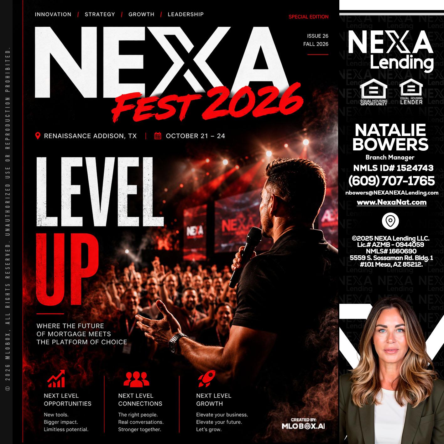 NEXA FEST 2026 - Natalie Bowers -Branch Manager