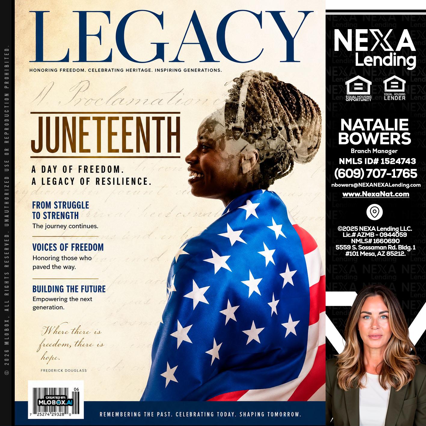 LEGACY - Natalie Bowers -Branch Manager