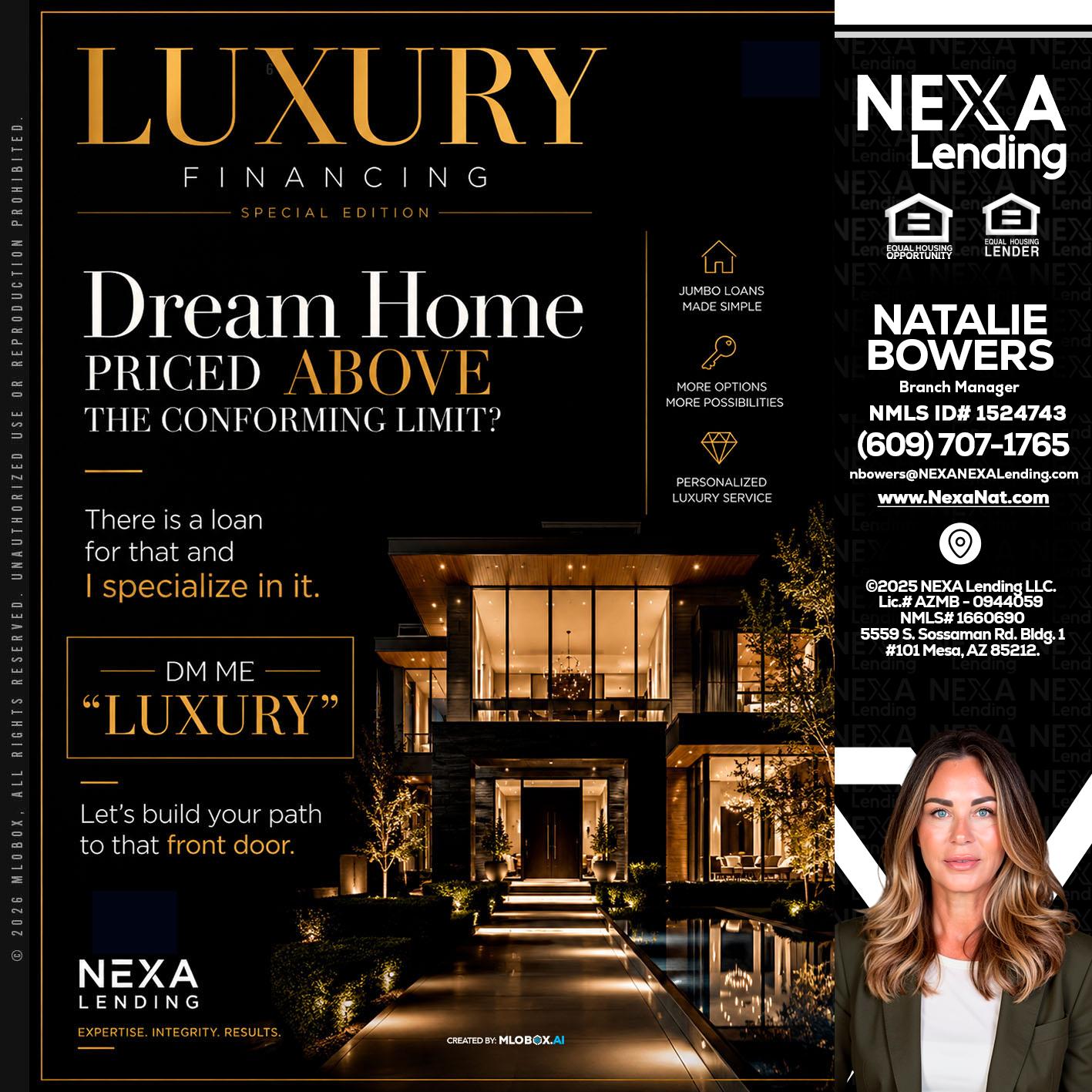 LUXURY - Natalie Bowers -Branch Manager
