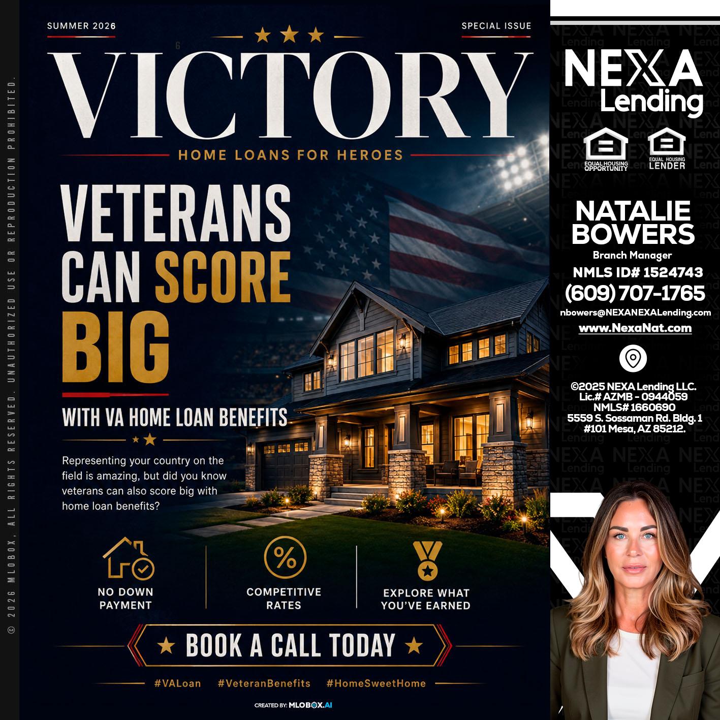 VICTORY - Natalie Bowers -Branch Manager