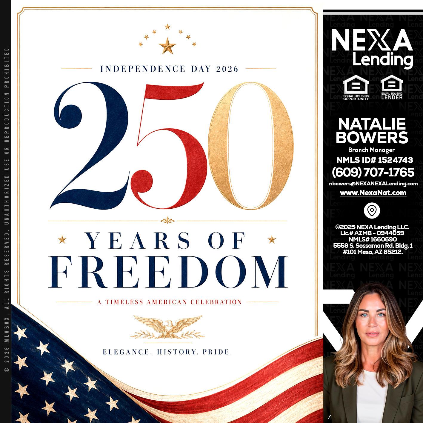 250 YEARS - Natalie Bowers -Branch Manager